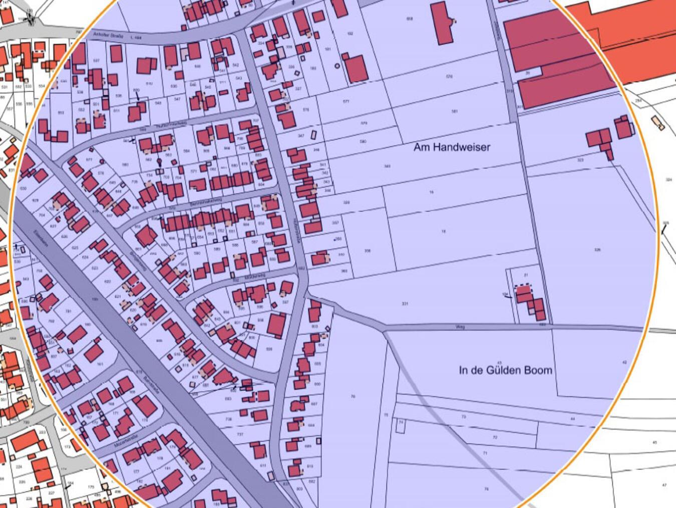 Insgesamt sind circa 485 Personen in Millingen davon betroffen. Foto: Stadt Rees