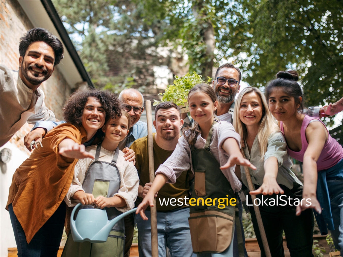 Institutionen, Unternehmen, Vereine und Privatpersonen können sich bis zum 31. Mai für den Award Westenergie LokalStars bewerben. Foto: Westenergie AG / Archiv