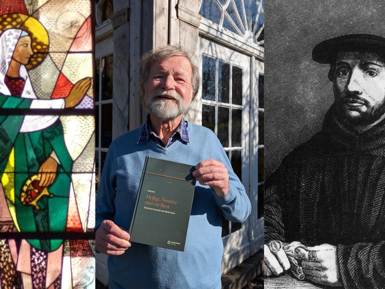 "Irmgard von Aspel und Konrad Heresbach, niederrheinische Persönlichkeiten, Buch von Dr. Rainer Neu, Foto Ressa"