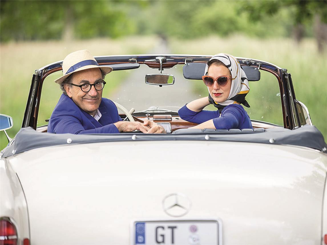 Jean-Claude & Marie Séférian bringen am 11. Mai französische Lieder mit aktuellem Bezug auf die Bühne der Tonhalle. Foto: