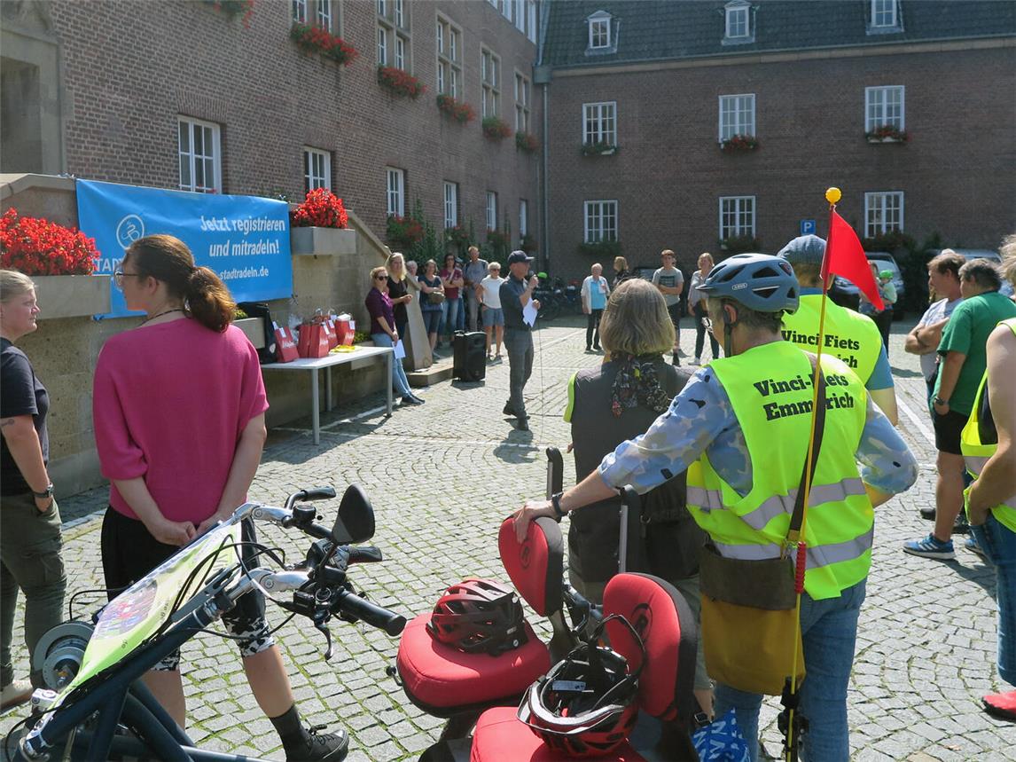 Jede Strecke zählt: Im vergangenen Jahr radelten die Emmericher mehr als 187.000 Kilometer. Foto: privat
