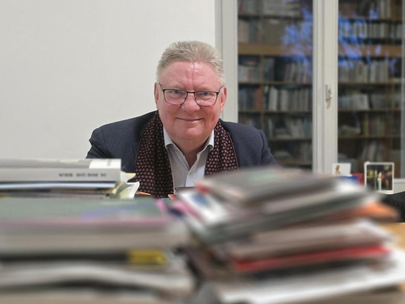 Jeder Mensch ist irgendwo ein Sammler. Sagt Harald Kunde. NN-Foto: HF