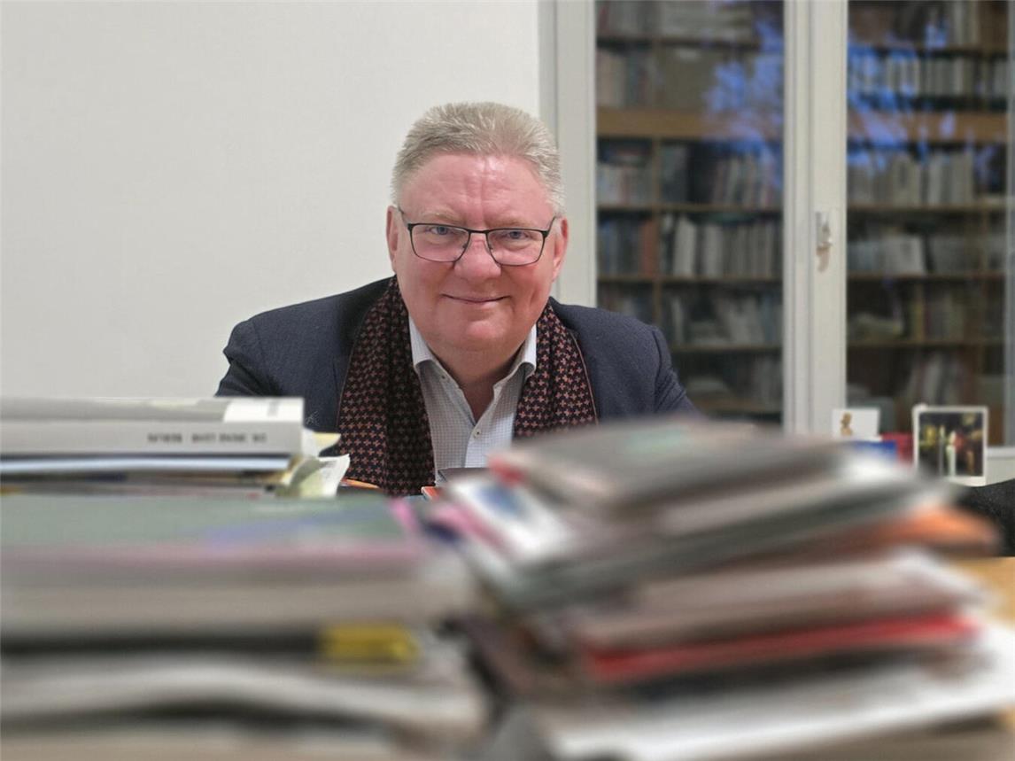 Jeder Mensch ist irgendwo ein Sammler. Sagt Harald Kunde. NN-Foto: HF