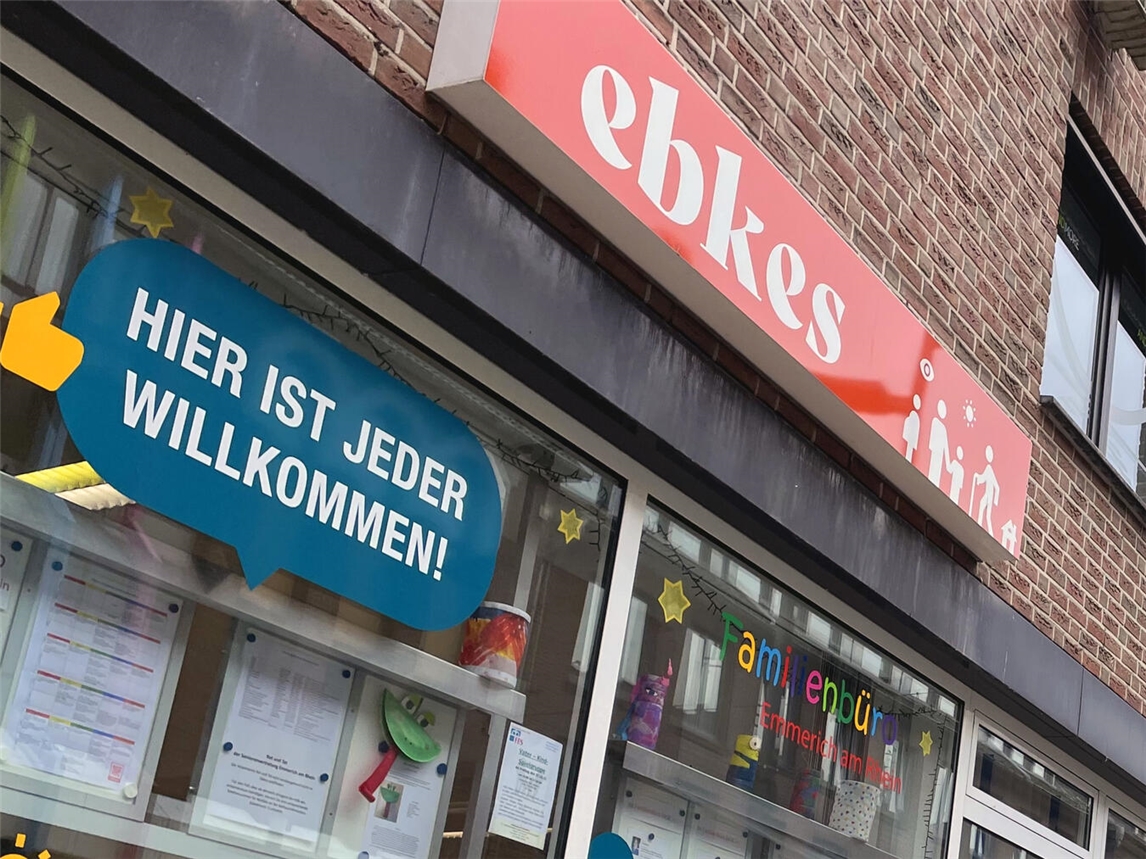 Jetzt an der Tempelstraße: die Emmericher Begegnungsstätte „Ebkes“. Foto: Stadt Emmerich