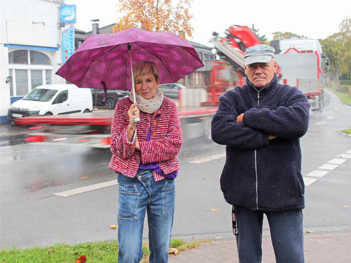 Josef und Ulrike Brand hoffen auf eine zeitnahe Verbesserung der Situation. NN-Foto: Thomas Langer