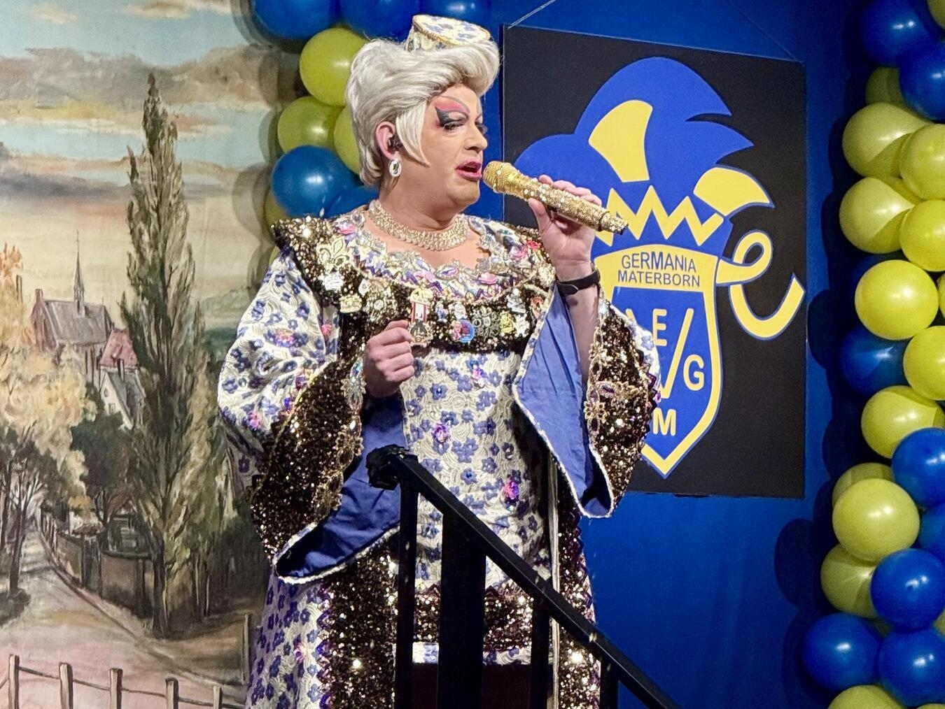 Julie Voyage aus Köln war wieder ein Stargast des Abends. NN-Foto: Sabrina Peters