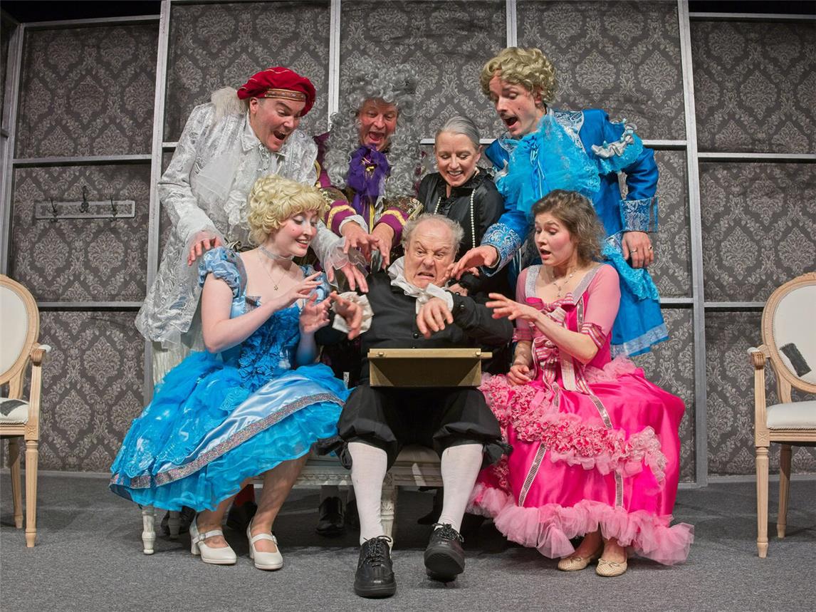 Kalle Pohl ist der  „Der Geizige“. Foto: Dominique Leppin