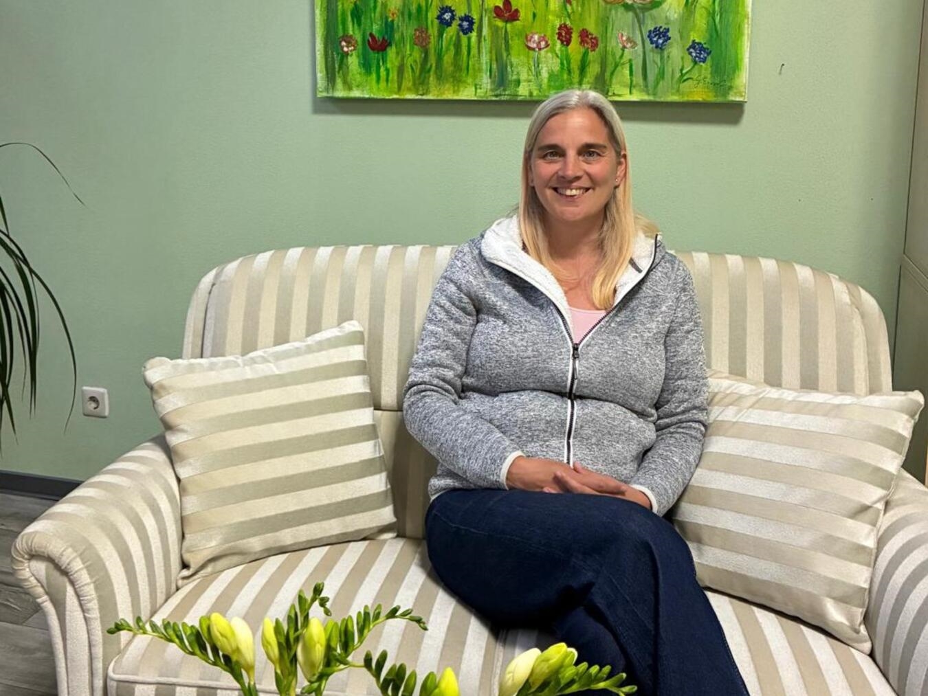 Karin Baers ist ehrenamtlich bei der Ambulanten Hospizgruppe Niederrhein tätig. Foto: privat