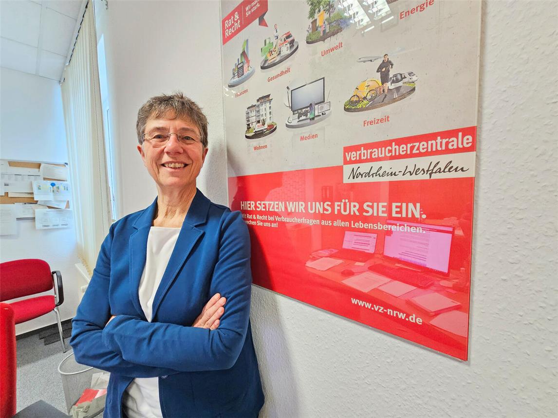 Karin Bordin lud in die Beratungsstelle Wesel ein. NN-Foto: T. Langer
