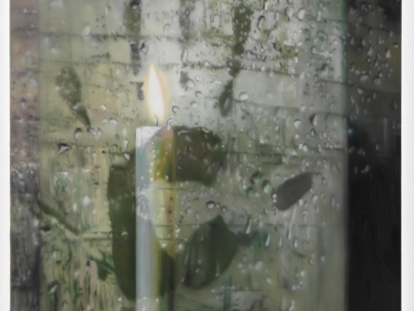 Karin Kneffel: O. T. , 2016, Privatsammlung, Courtesey Schönewald.