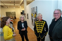 Karl Janssen, Thomas Baumgärtel und Christiane van Haaren bei der Eröffnung von ...