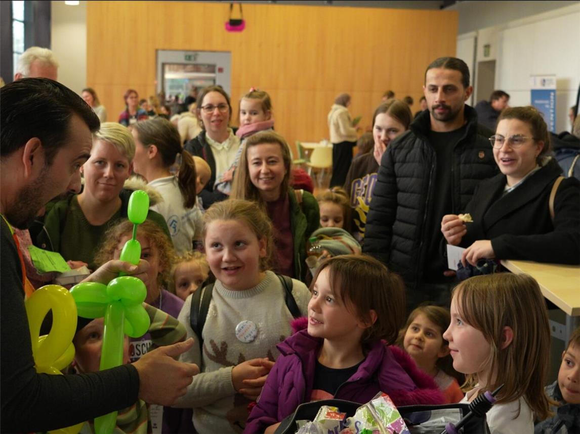 Kinder begeistern, Kinder ernst nehmen. Das war das Motto der Feier zum Tag der Kinderrechte. Foto: Till Nieke
