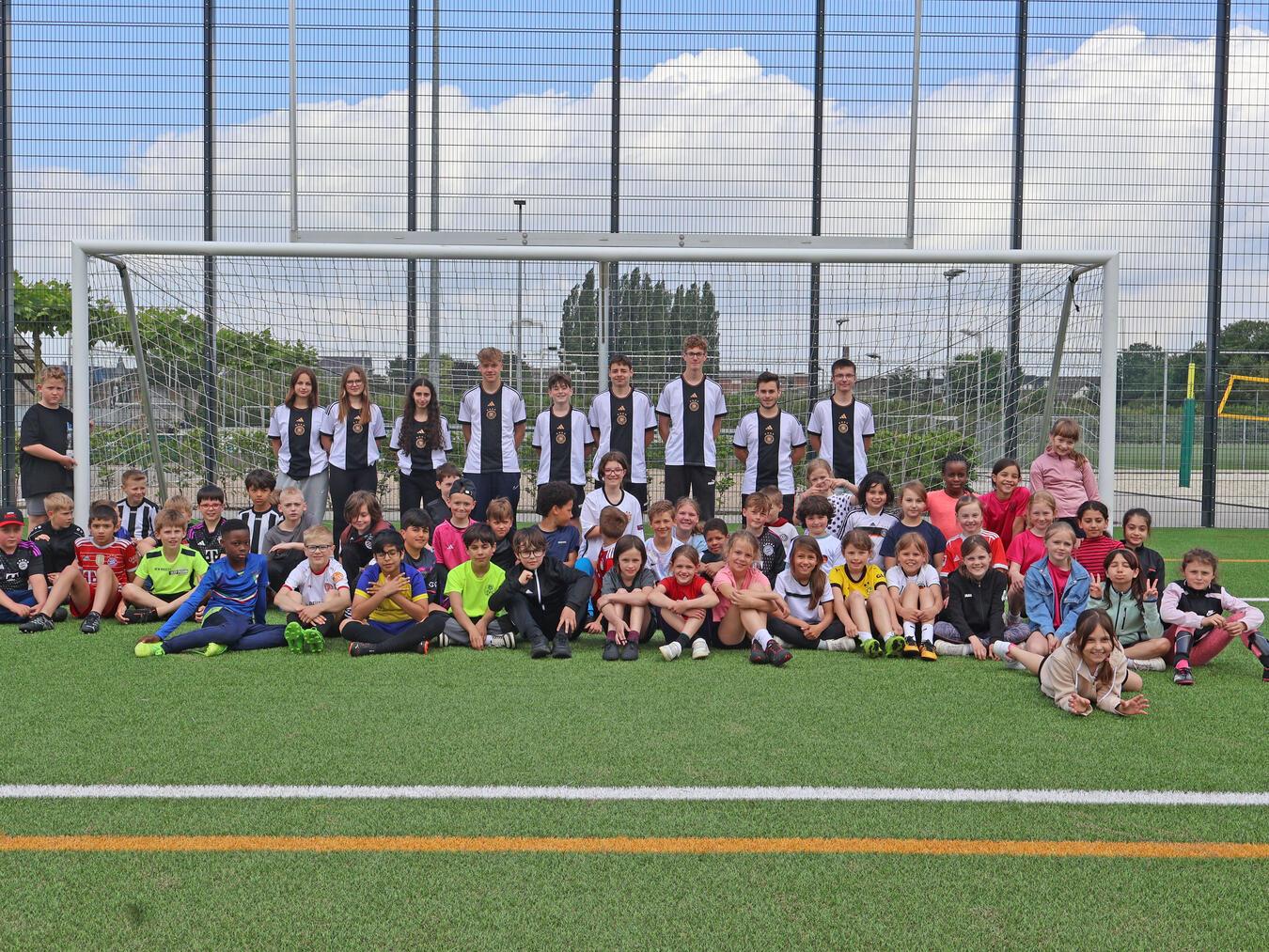 Kinder und Coaches hatten viel Spaß.Foto: KKRS