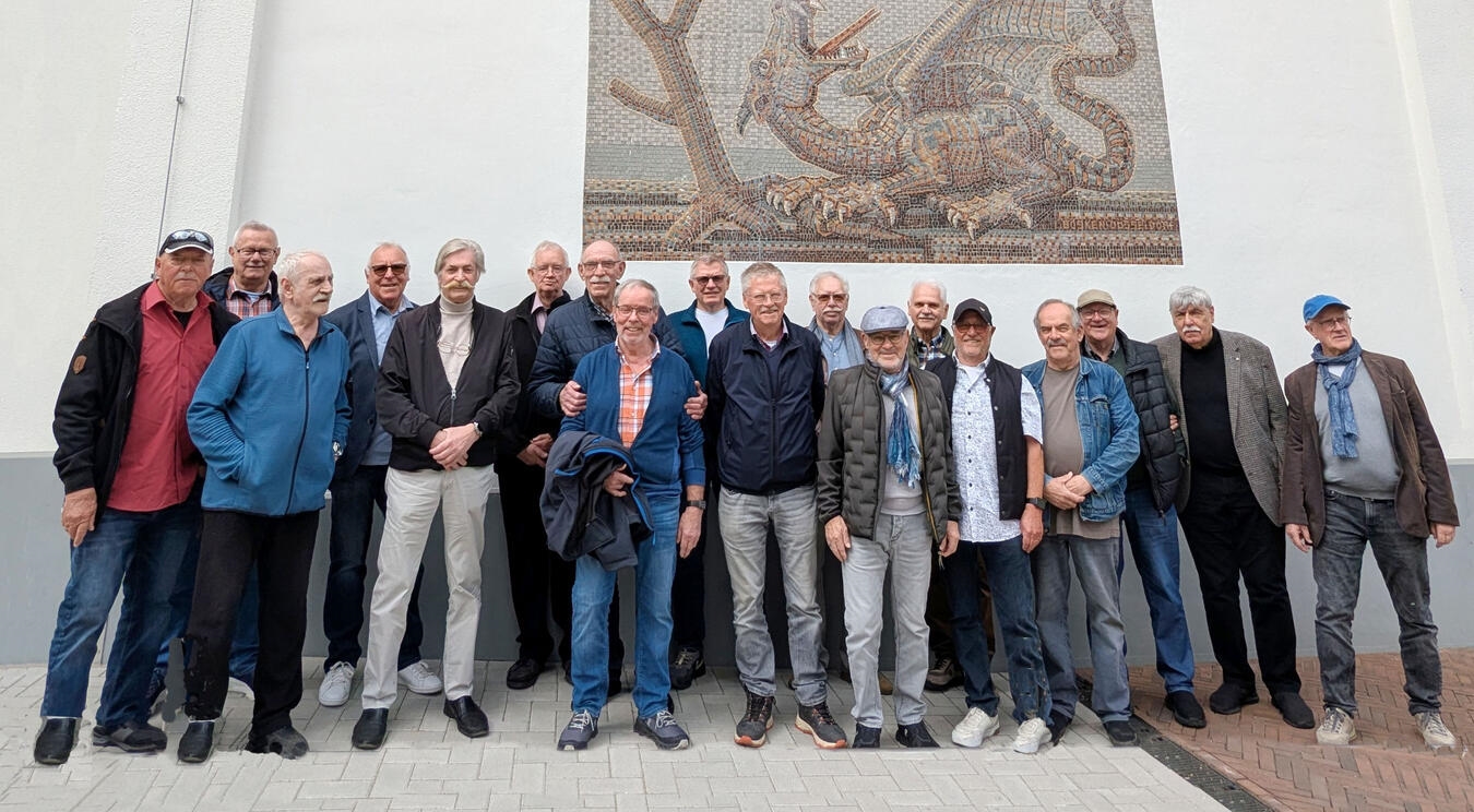 Klassentreffen an der St.-Michael-Schule in Geldern. Foto: privat