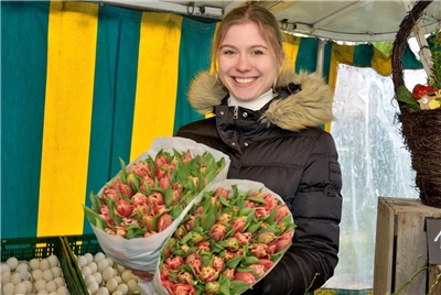 Kleve. Haus Riswick, Kleve, Ostermarkt