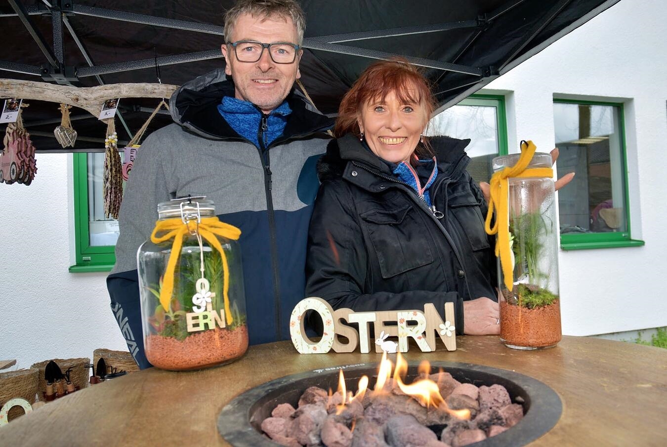 Kleve. Haus Riswick, Kleve, Ostermarkt