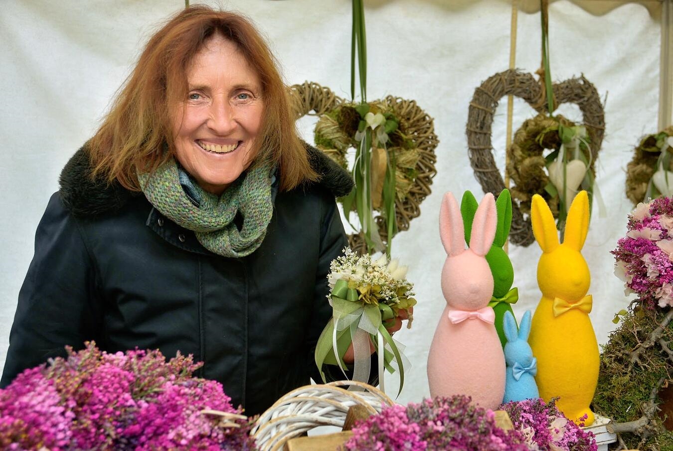 Kleve. Haus Riswick, Kleve, Ostermarkt