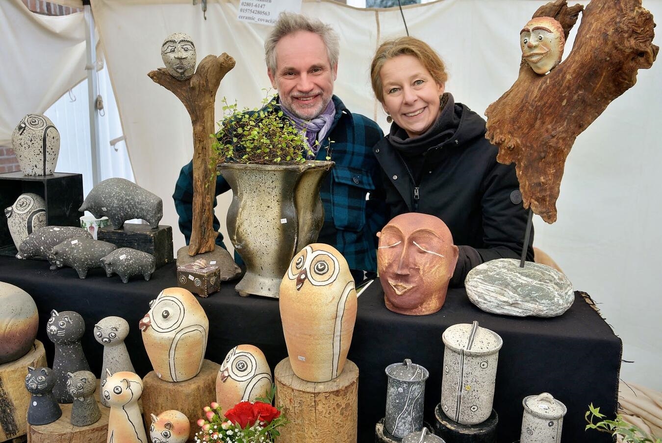 Kleve. Haus Riswick, Kleve, Ostermarkt