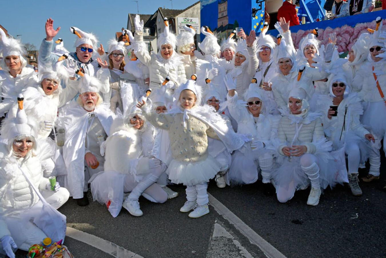 Kleve, Rosenmontagszug