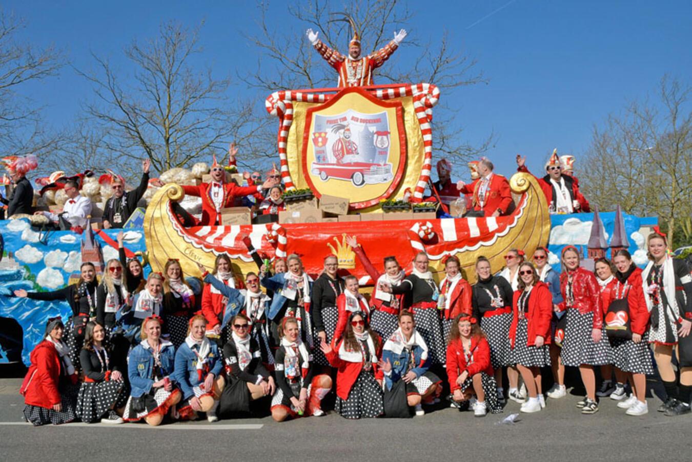 Kleve, Rosenmontagszug