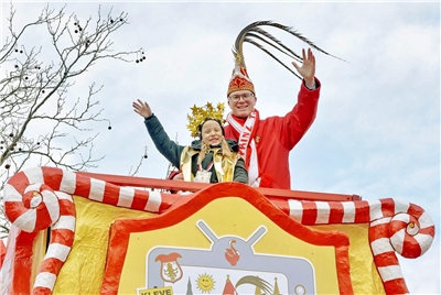 Kleve,  Rosenmontagszug