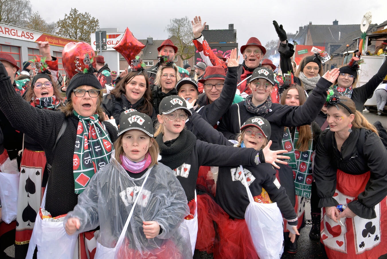 Kleve,  Rosenmontagszug