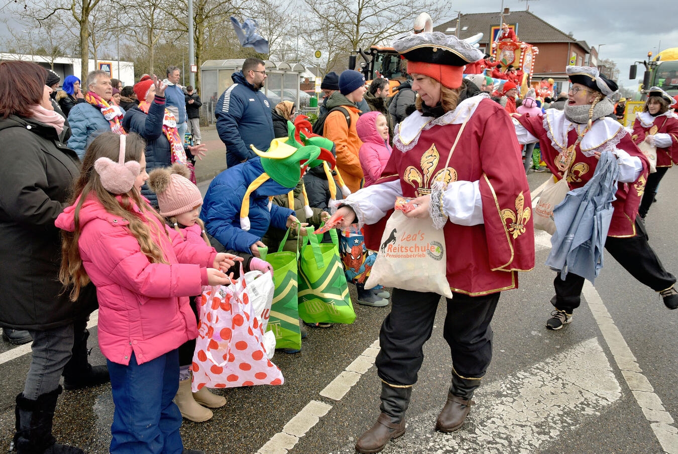 Kleve,  Rosenmontagszug