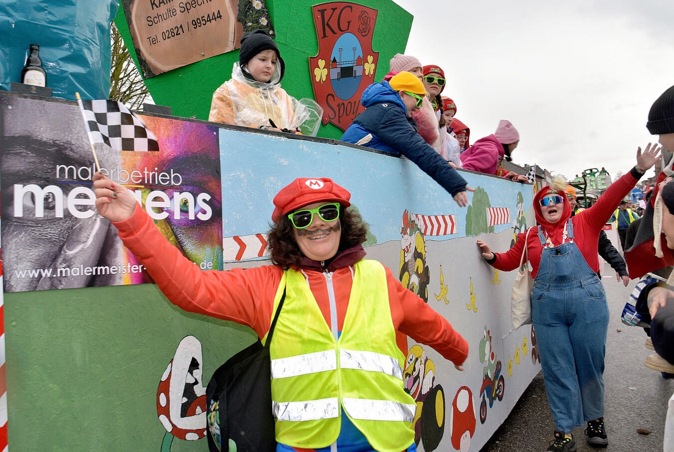 Kleve,  Rosenmontagszug