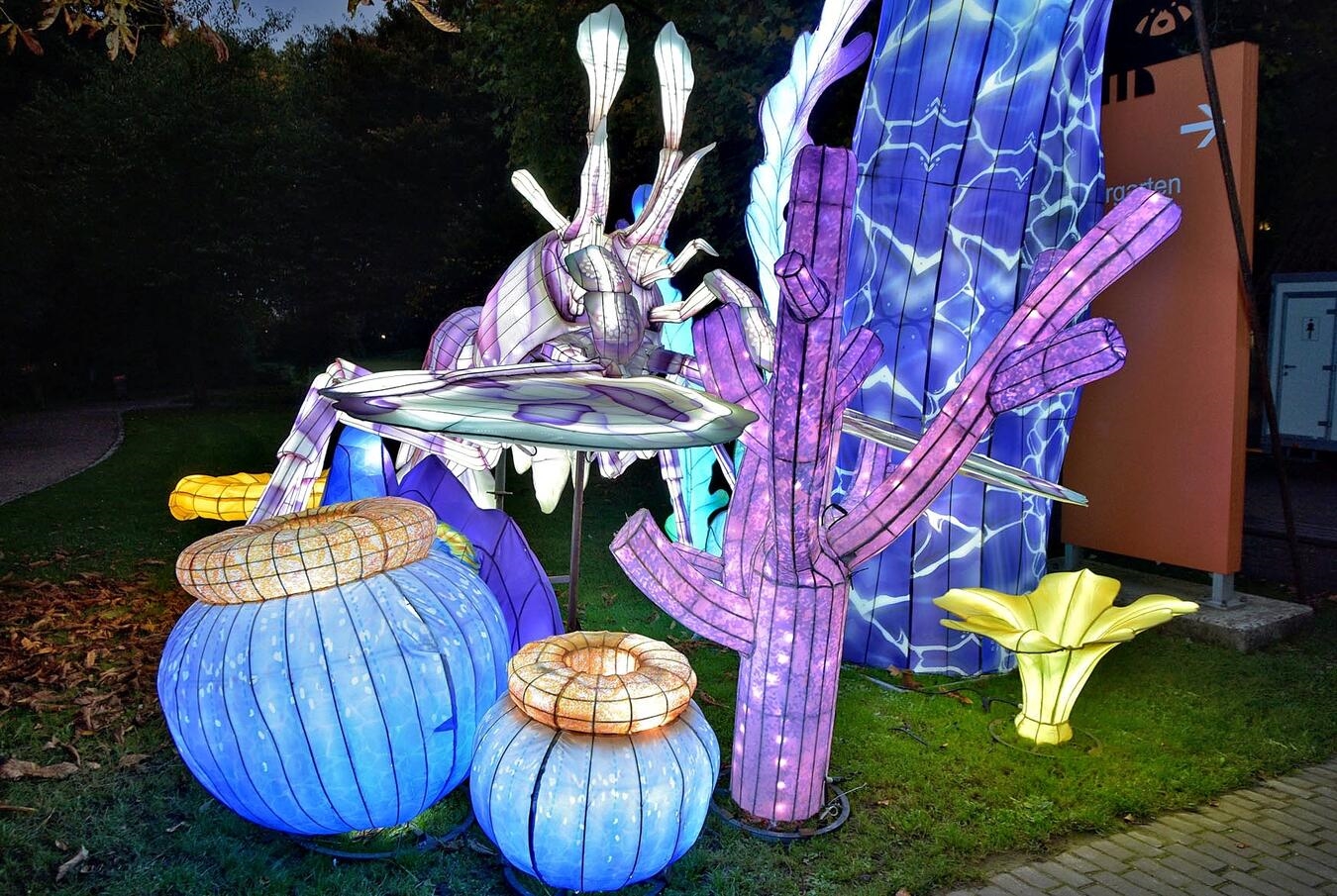 Kleve, Tiergarten„ China Lights