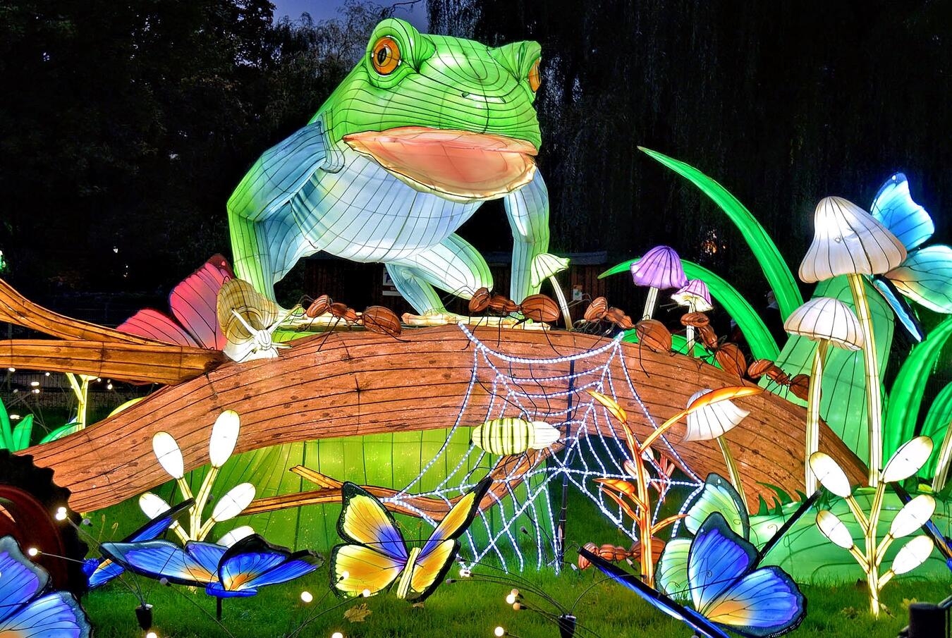 Kleve, Tiergarten„ China Lights