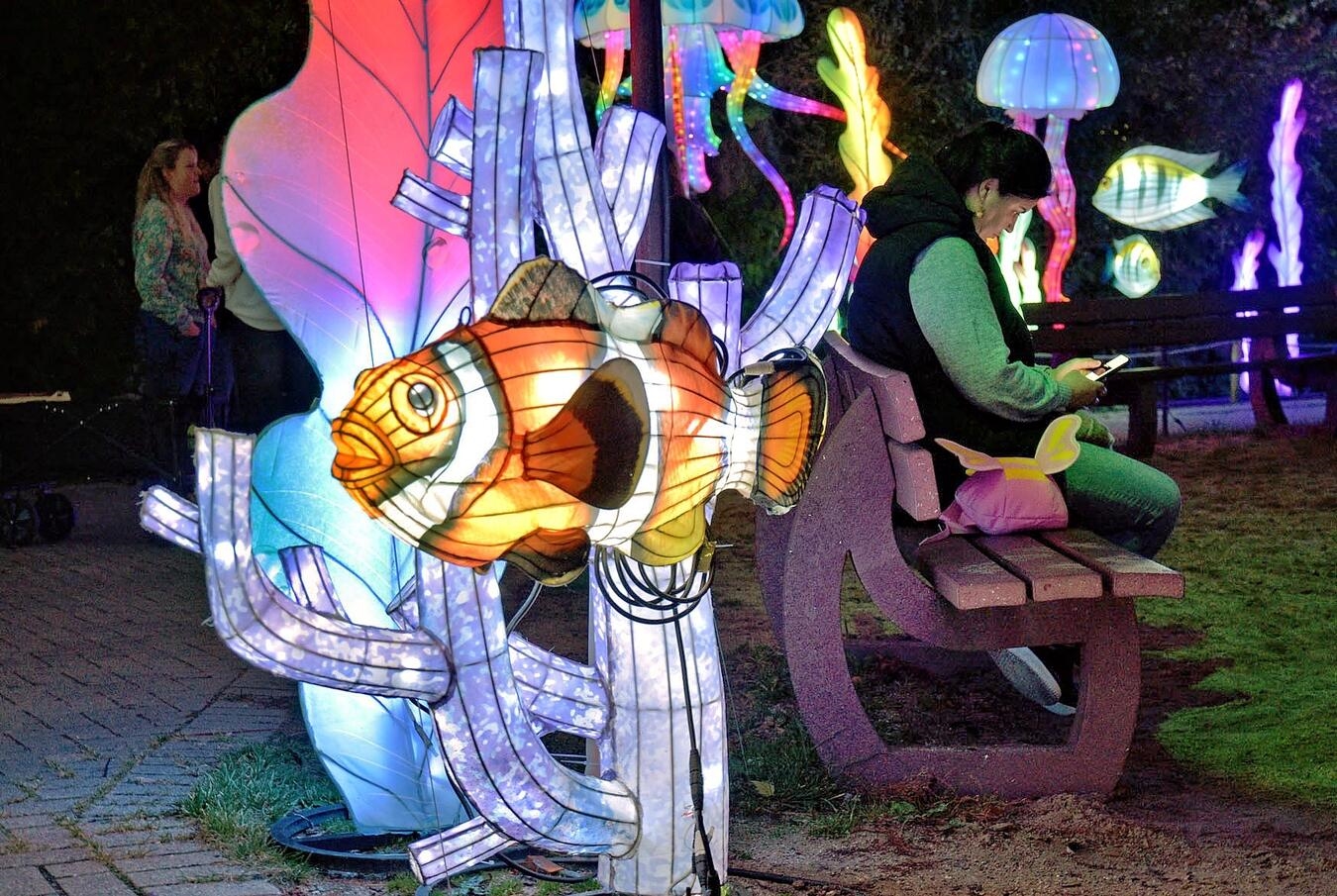 Kleve, Tiergarten„ China Lights