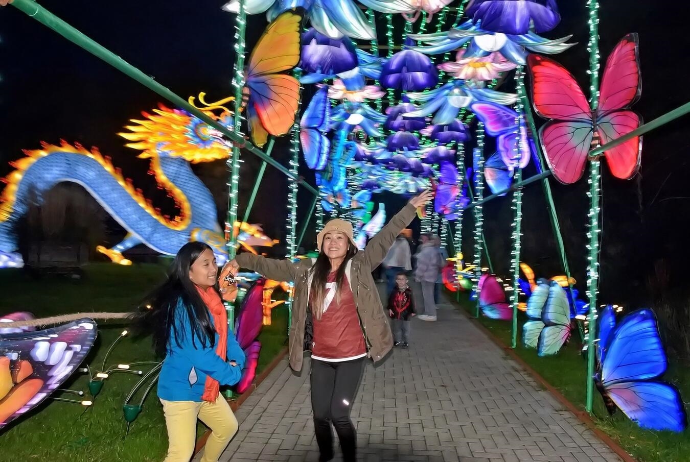 Kleve, Tiergarten„ China Lights