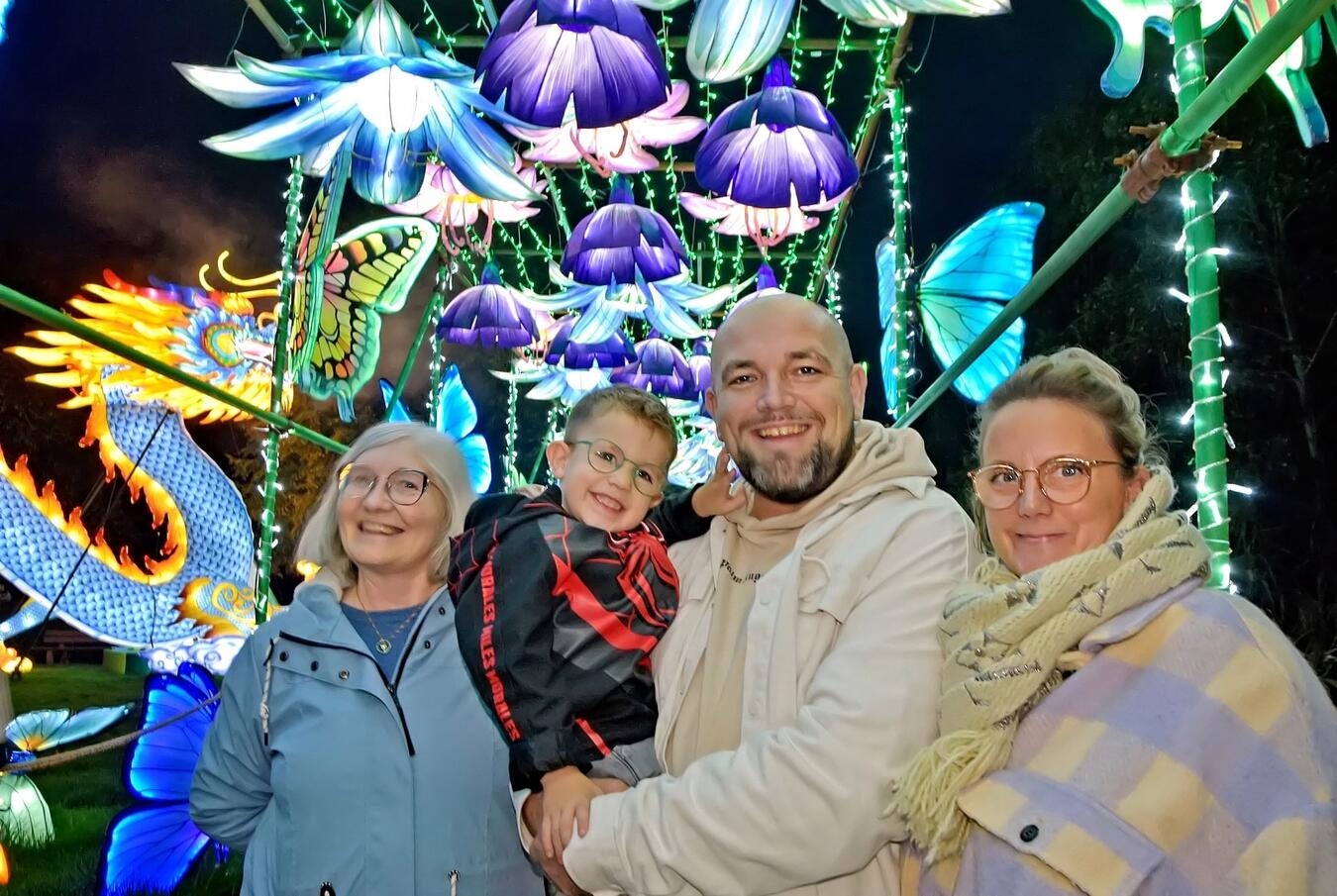 Kleve, Tiergarten„ China Lights