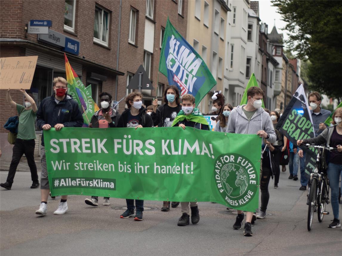 Klimaschutz als Herzensprojekt bei den Aktivisten von Fridays for Future.Foto: Julius Wolf