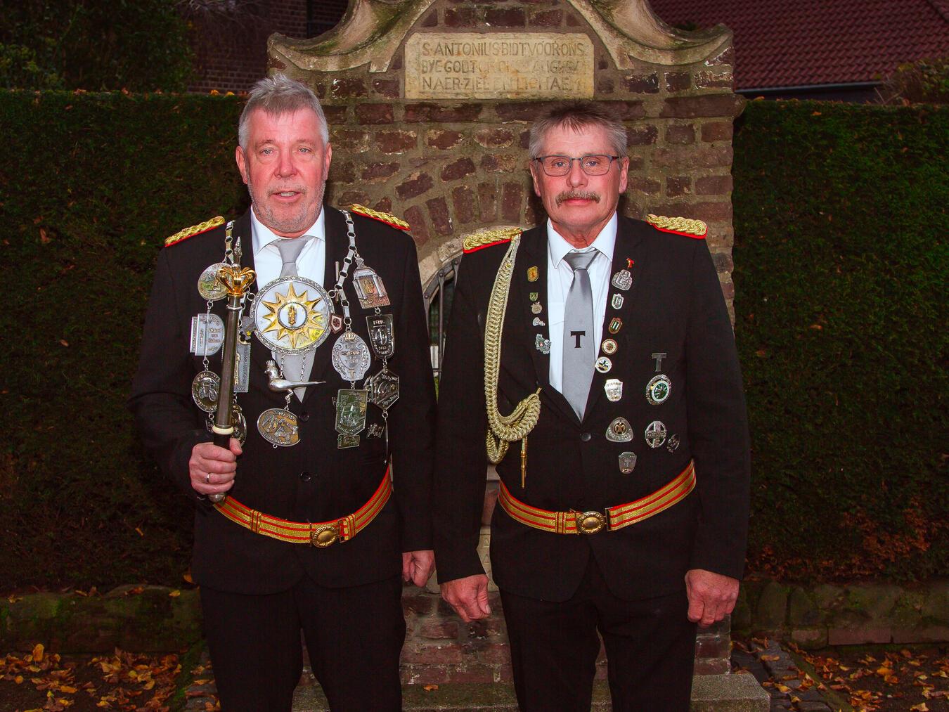 König Charles Verheyden (l.) hat sich als Adjutanten für Dirk Schuler entschieden. Foto: privat