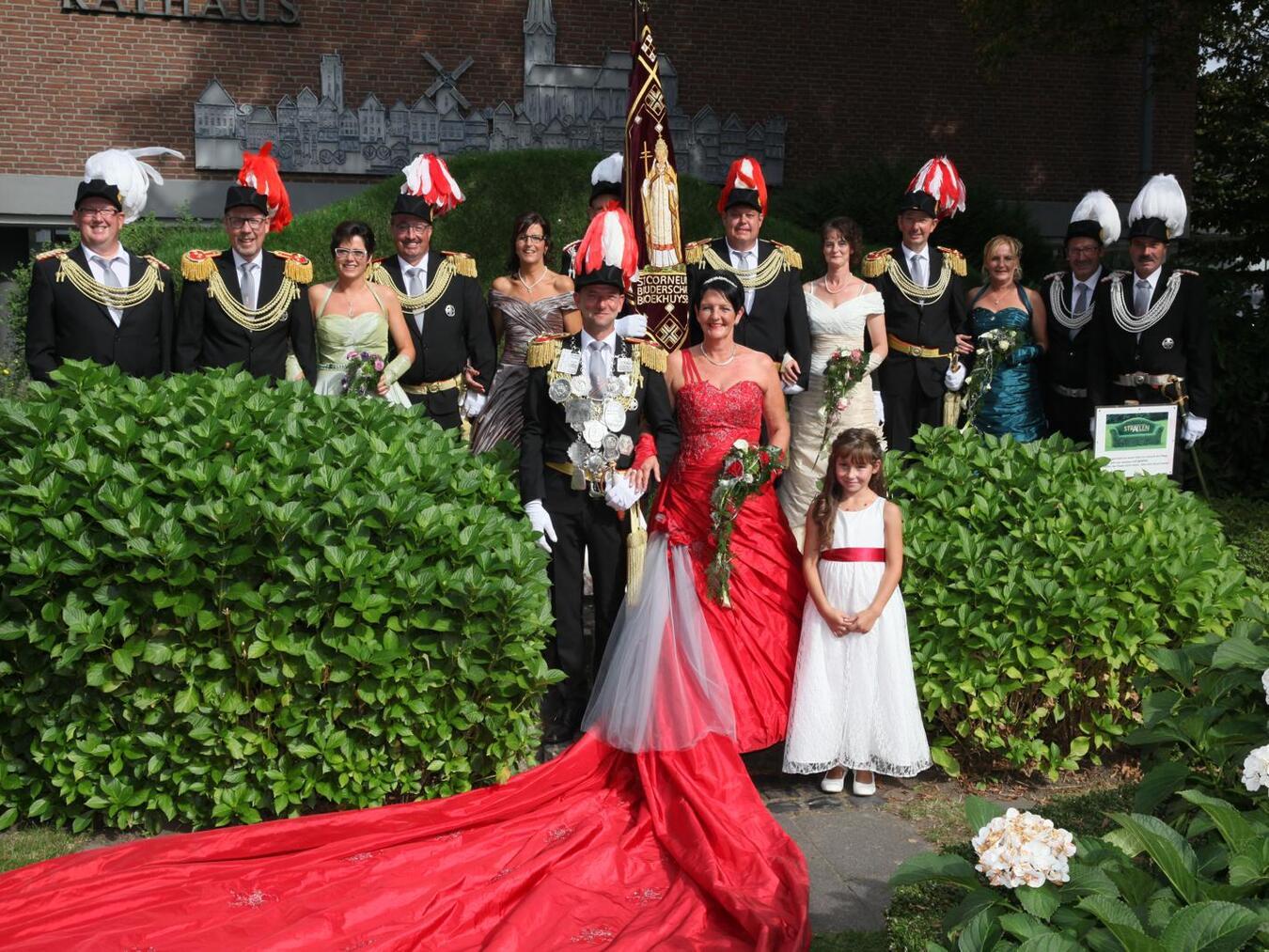 König Michael Niskens und sein Hofstaat blicken auf neun schöne Jahre zurück. Foto: privat
