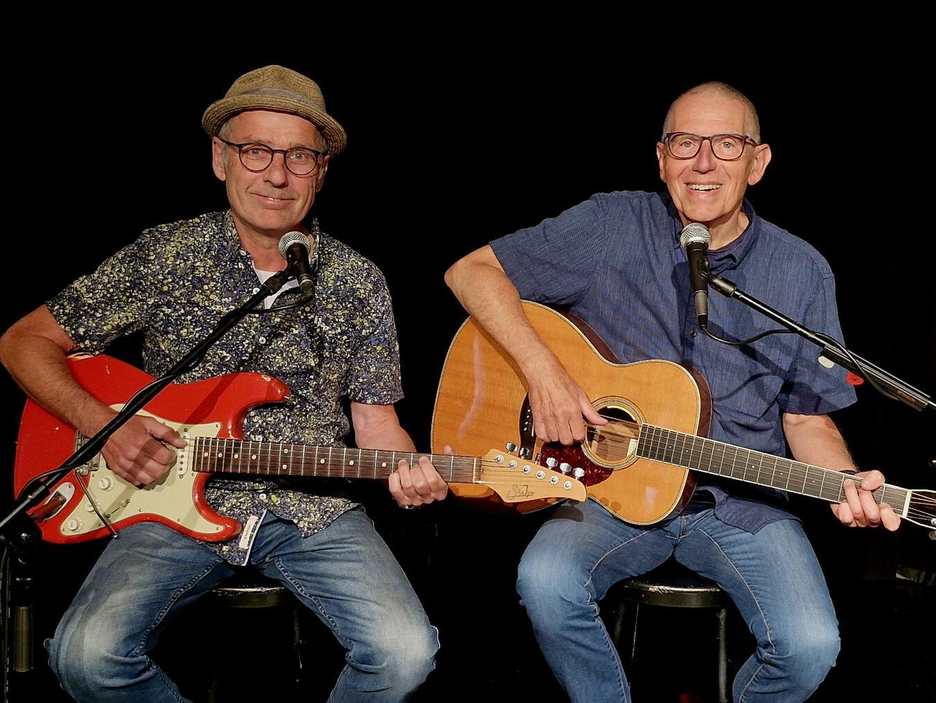 „Körner & Willwacher“ spielen Blus, Folk und Jazz. Foto: Körner und Willwacher