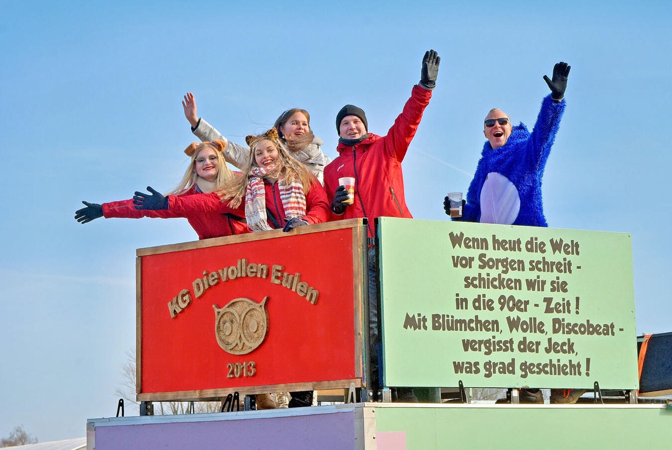 Kranenburg,  Frühschoppenzug