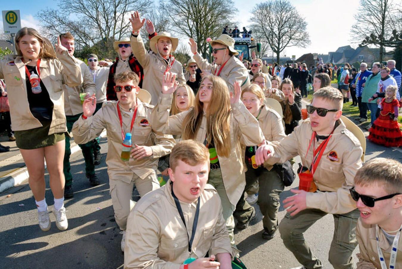 Kranenburg, Frühschoppenzug