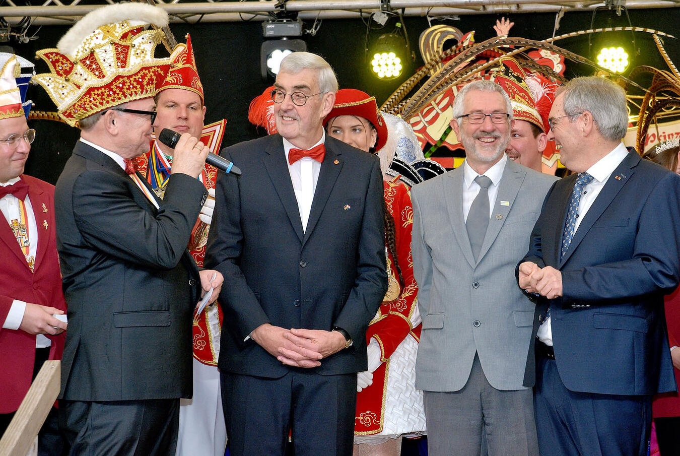 Kranenburg, Prinzenfruehschoppen mit Verleihung des Kranichordens