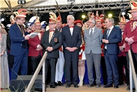 Kranenburg, Prinzenfruehschoppen mit Verleihung des Kranichordens