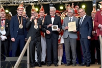 Kranenburg, Prinzenfruehschoppen mit Verleihung des Kranichordens