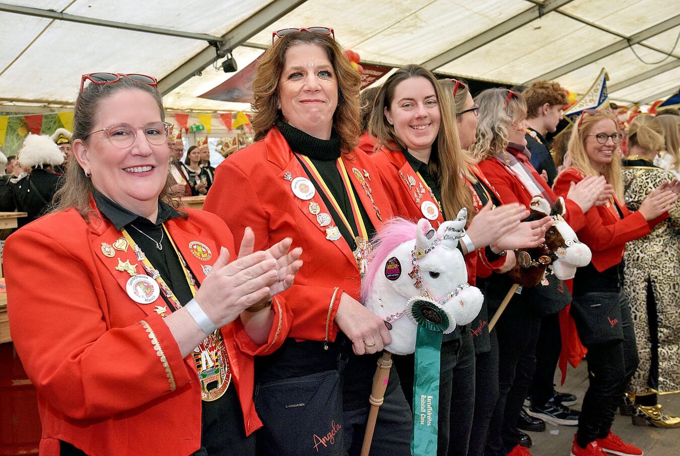 Kranenburg, Prinzenfruehschoppen mit Verleihung des Kranichordens