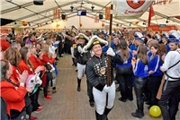 Kranenburg, Prinzenfruehschoppen mit Verleihung des Kranichordens