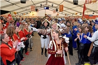 Kranenburg, Prinzenfruehschoppen mit Verleihung des Kranichordens