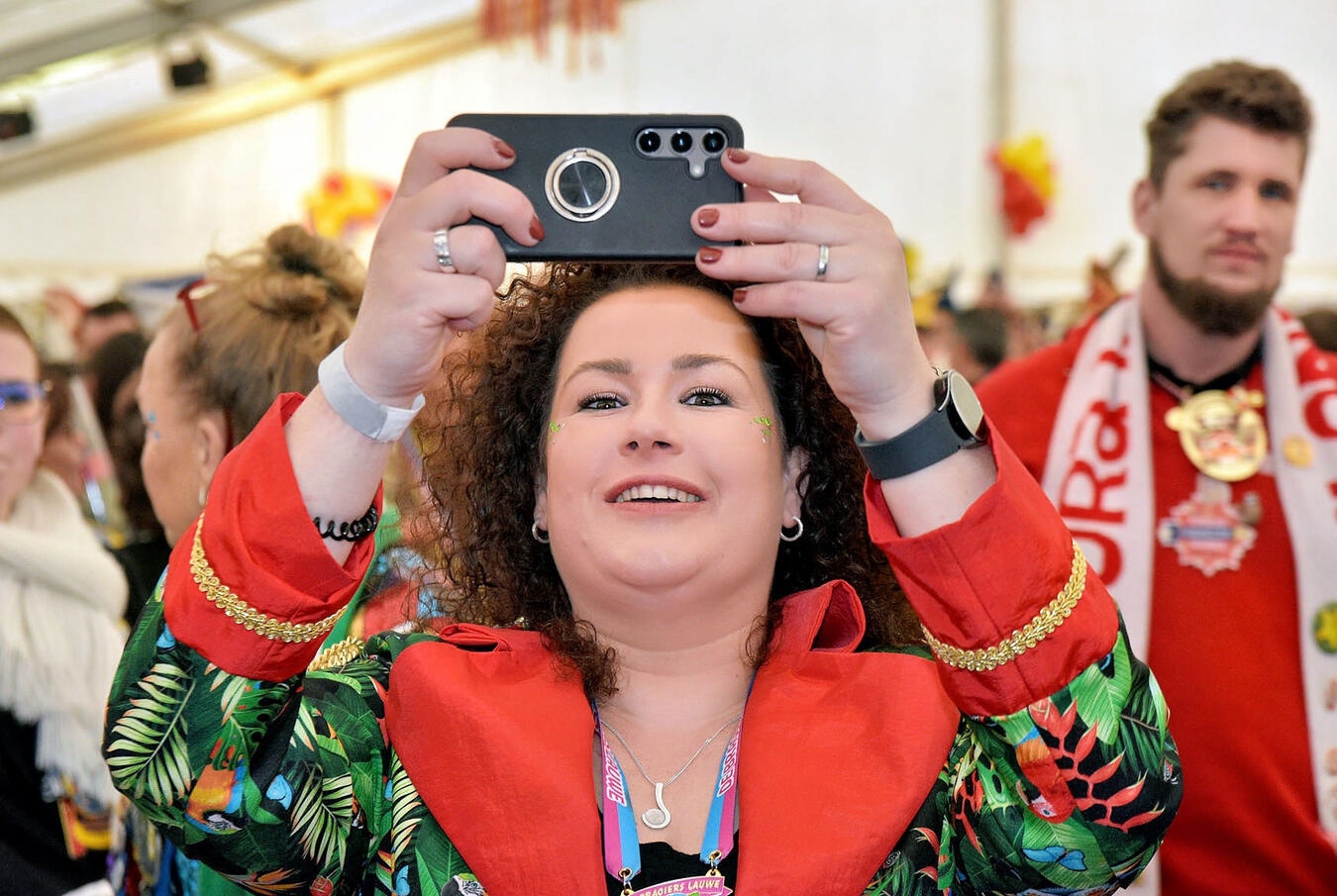 Kranenburg, Prinzenfruehschoppen mit Verleihung des Kranichordens