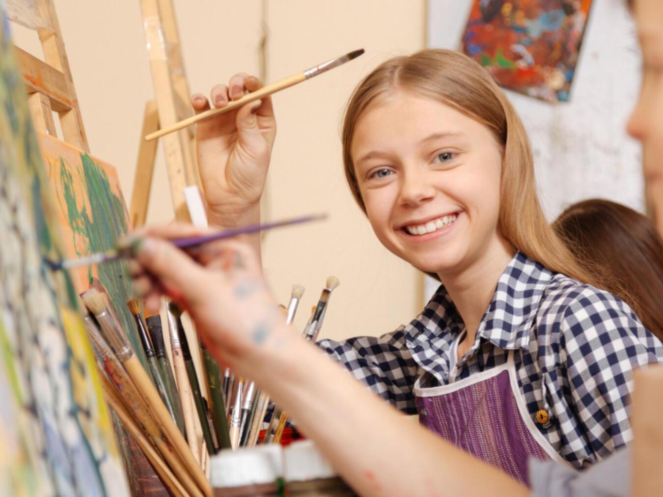 Kreative Angebot für Kinder gibt es in den Herbstferien. Foto: FBS Kalkar