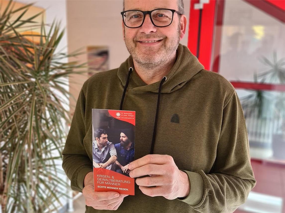 Krisen- und Gewaltberatung: Stefan Kisters-Teuwsen vom Caritasverband Geldern-Kevelaer hilft weiter.Foto: Caritasverband Geldern-Kevelaer