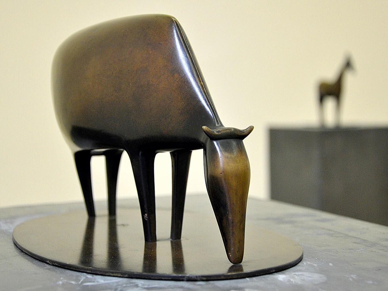 Kühe spielen im Werk von Ewald Mataré eine wichtige Rolle. NN-Foto: Rüdiger Dehnen