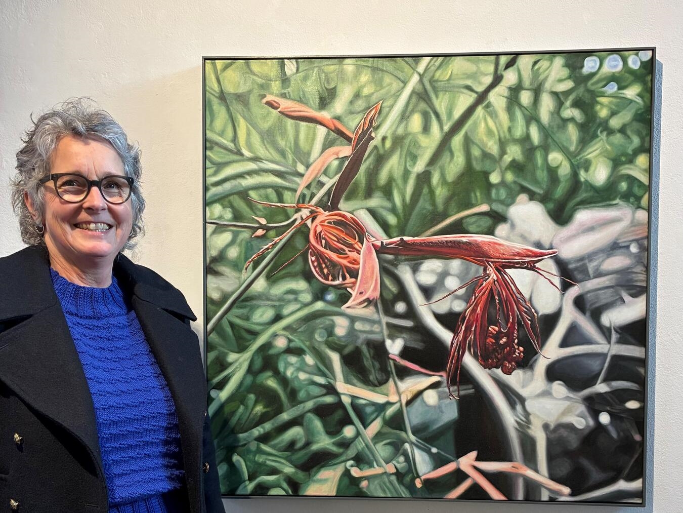 Künstlerin Brigitte Baldauf wird bei „Kunst natürlich!“ in Kevelaer ausstellen. Foto: privat